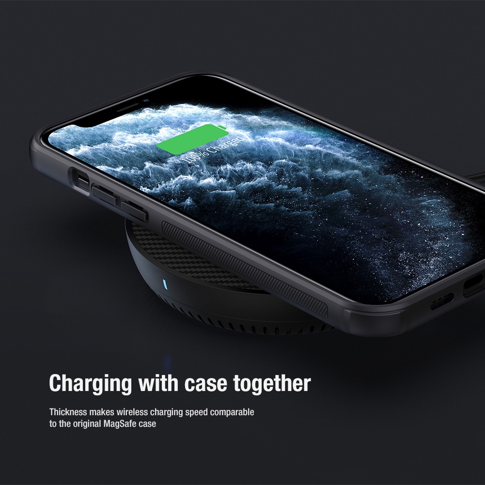 Ốp Điện Thoại Nillkin Bằng Nhựa Cứng Từ Tính Mặt Nhám Cho Apple iPhone 13 Pro Max / 13Pro / 13 Mini