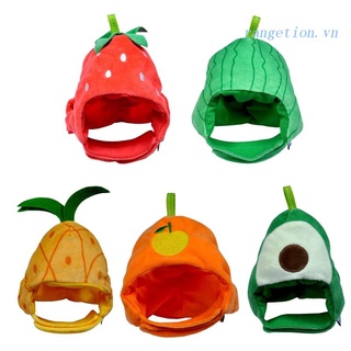 Nón đội hình trái cây dễ thương dành cho chó mèo