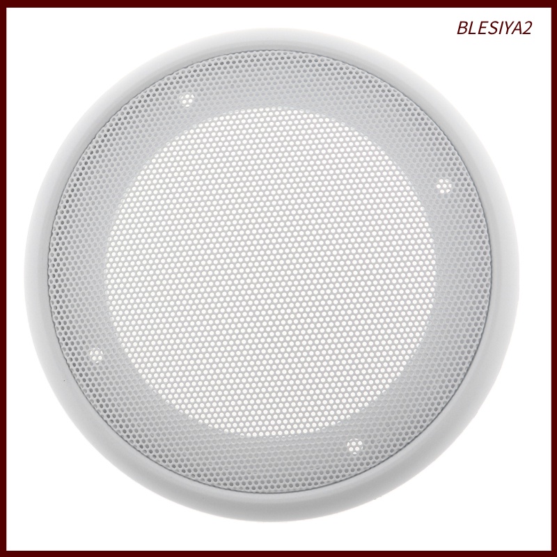 [BLESIYA2] 4Inch Speaker Grills Cover Case with 4 pcs Screws for Speaker Mounting Home