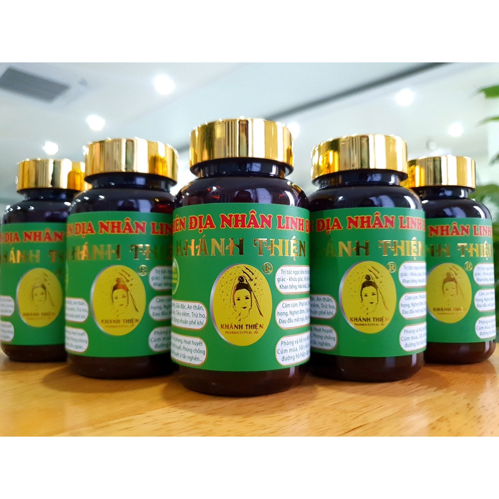 Viên uống Thiên Địa Nhân Linh Đan chứa Xuyên tâm liên - Hỗ trợ các bệnh về hô hấp, tăng cường sức đề kháng hiệu quả
