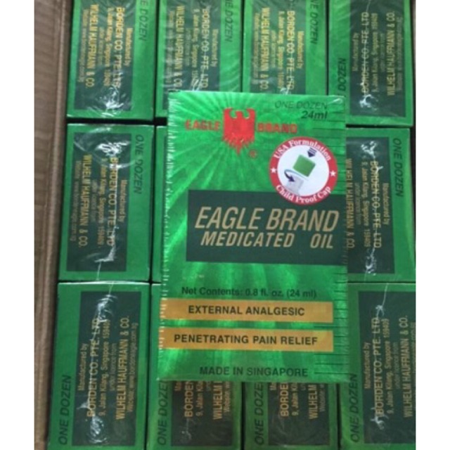 DẦU GIÓ XANH 2 NẮP MỸ 24ml