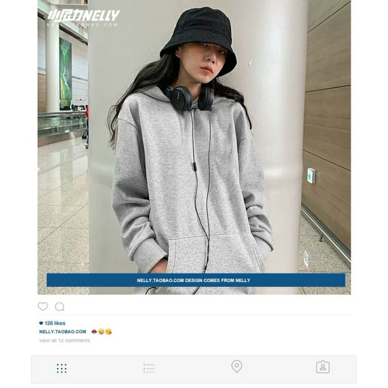 SẴN - ÁO HOODIE NELLY trần bông NAM/NỮ 20 màu | BigBuy360 - bigbuy360.vn