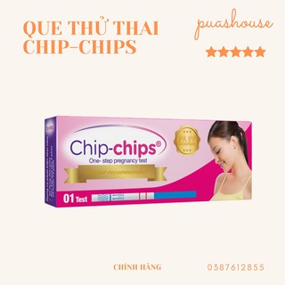 Que thử thai chip chips 2 vạch độ chính xác cao