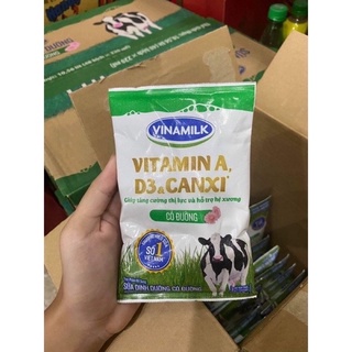 Sữa tiệt trùng Vinamilk A&D3 bịch có đường 220ml