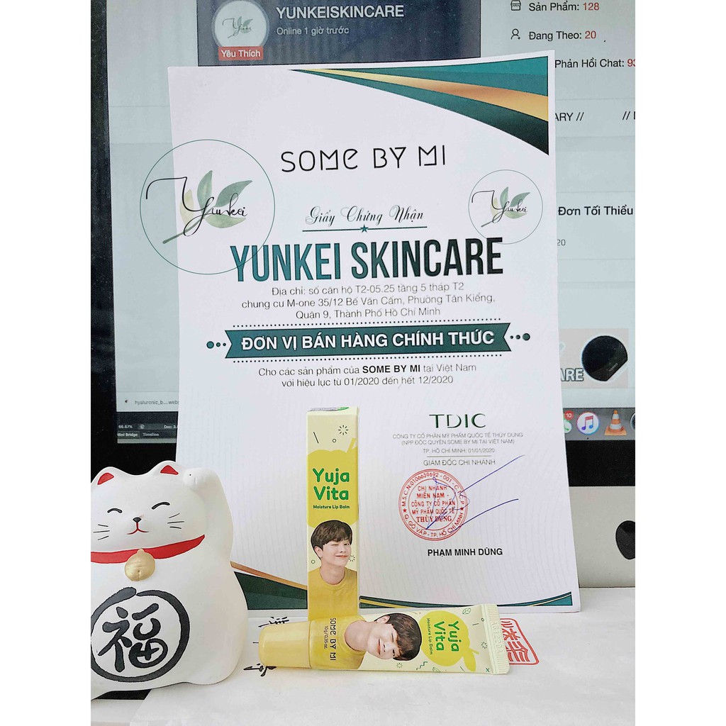 Son Dưỡng Some By Mi Yuja Vita Moisture Lip Balm 10g | BigBuy360 - bigbuy360.vn