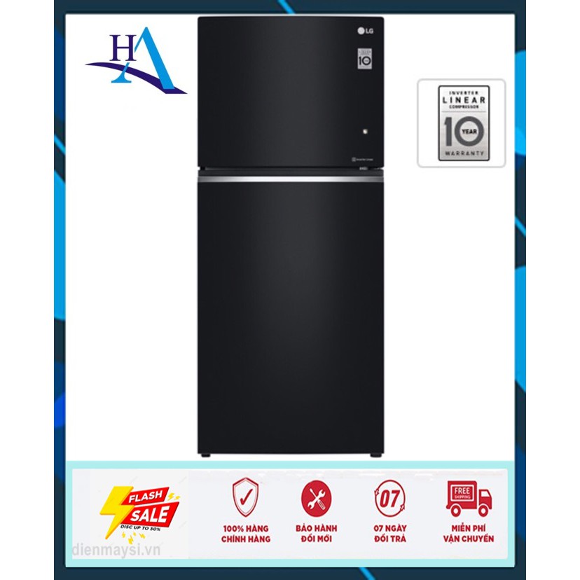 Tủ lạnh LG Inverter 393 lít GN-L422GB (Miễn phí giao tại HCM-ngoài tỉnh liên hệ shop)