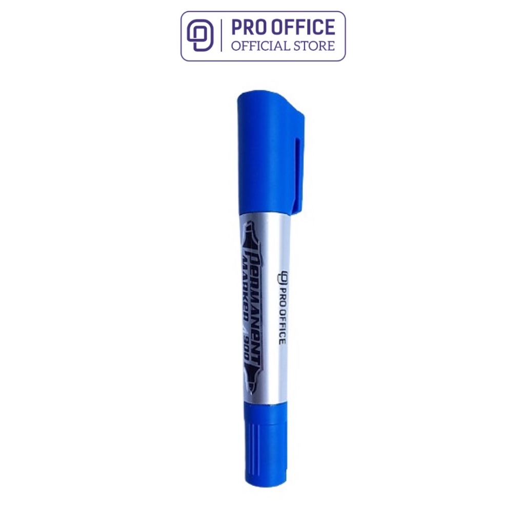 Bút Lông Dầu 2 Đầu PRO OFFICE - 1 Chiếc - Bám Dính Tốt, Nét Viết Êm PO-PM900