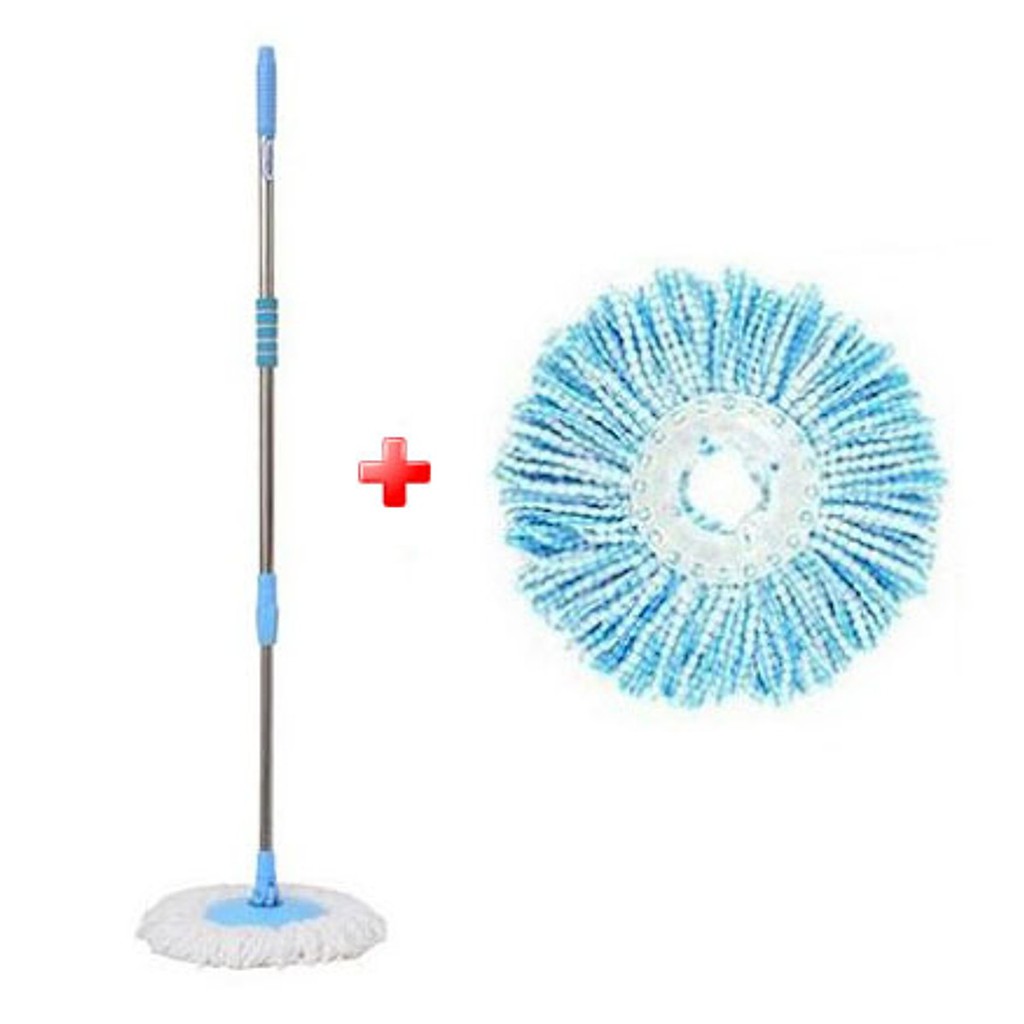 Cây Lau Nhà Fashion Mop Homeeasy + 1 Bông Lau