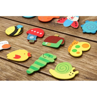 ComBo 12 Miếng Dán Tủ Lạnh Hình Thú