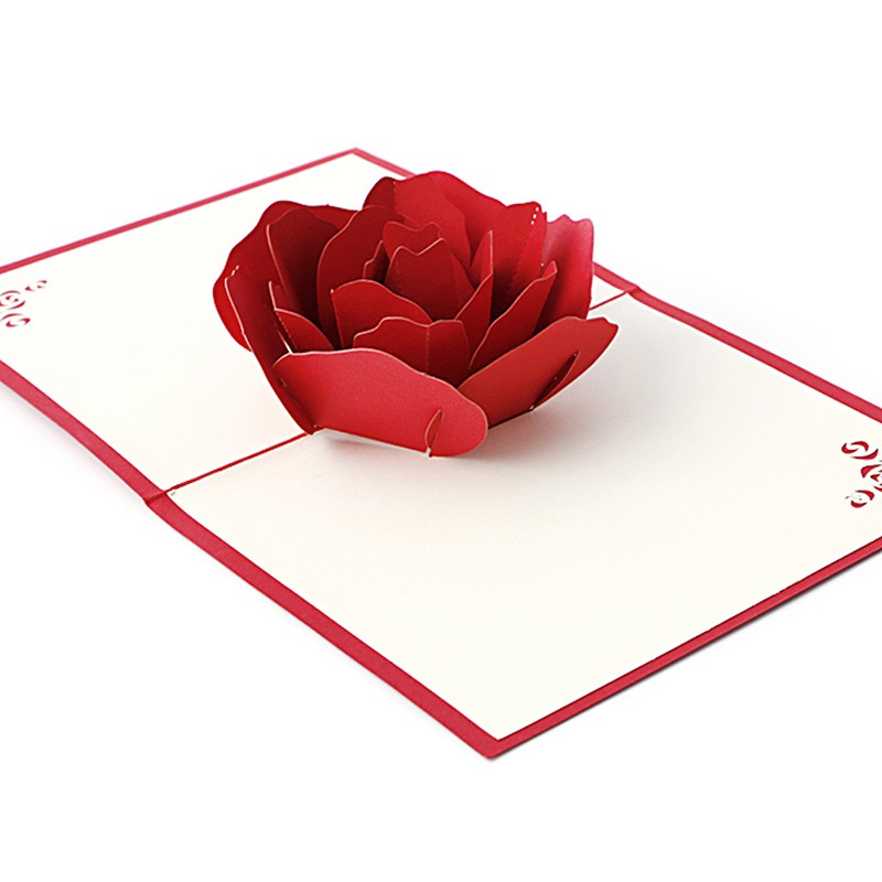 ❤❤ 3D Pop Up Greeting Card Handmade Happy Birthday Merry Christmas Card