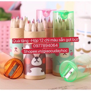 Quà tặng - Hộp 12 bút chì màu chất lượng cao