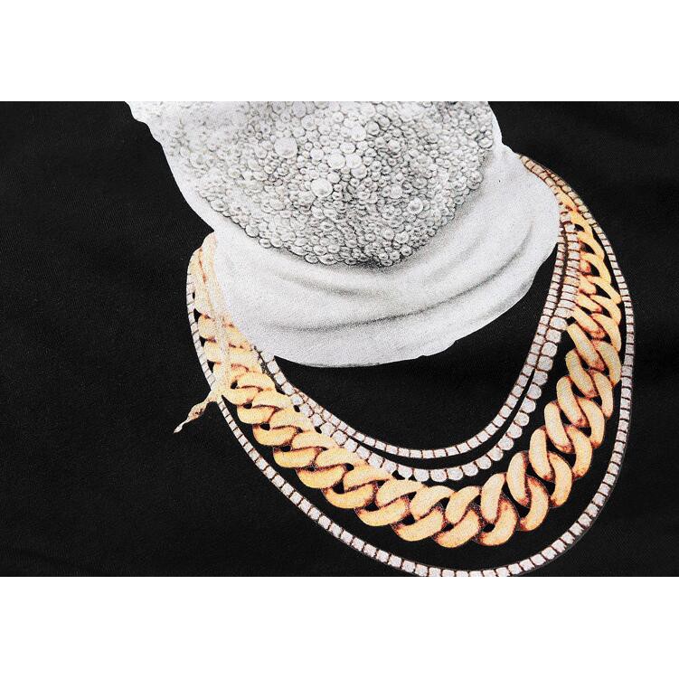  Áo thun ngắn tay chất liệu cotton in hình phong cách unisex | BigBuy360 - bigbuy360.vn