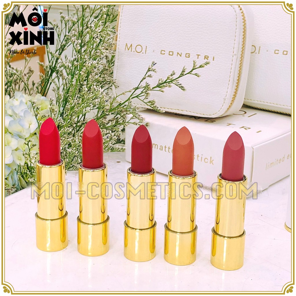 Son Công Trí x Hồ Ngọc Hà-Son Môi M.O.I Cosmetics Chính Hãng (Bản Giới Hạn Đặc Biệt) | BigBuy360 - bigbuy360.vn