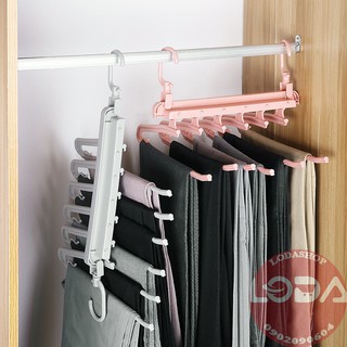 Móc treo quần áo 6 móc đa năng LODASHOP tiết kiệm diện tích