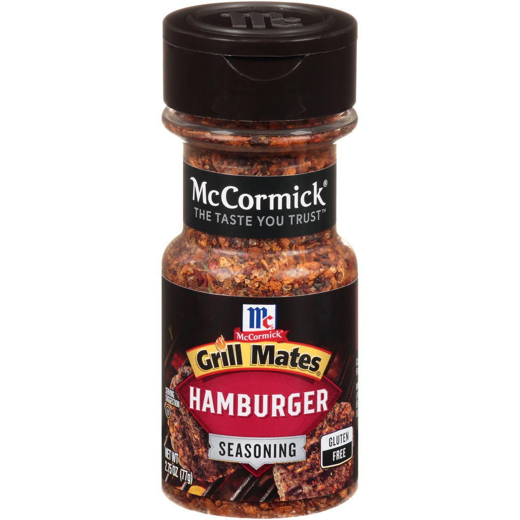 [Mã GROSALE2703 giảm 8% đơn 250K] Gia vị ăn kiêng Mỹ McCormick Hamburger (Cho món thịt bò Burger)