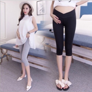 Quần ngố lửng bầu cạp chéo