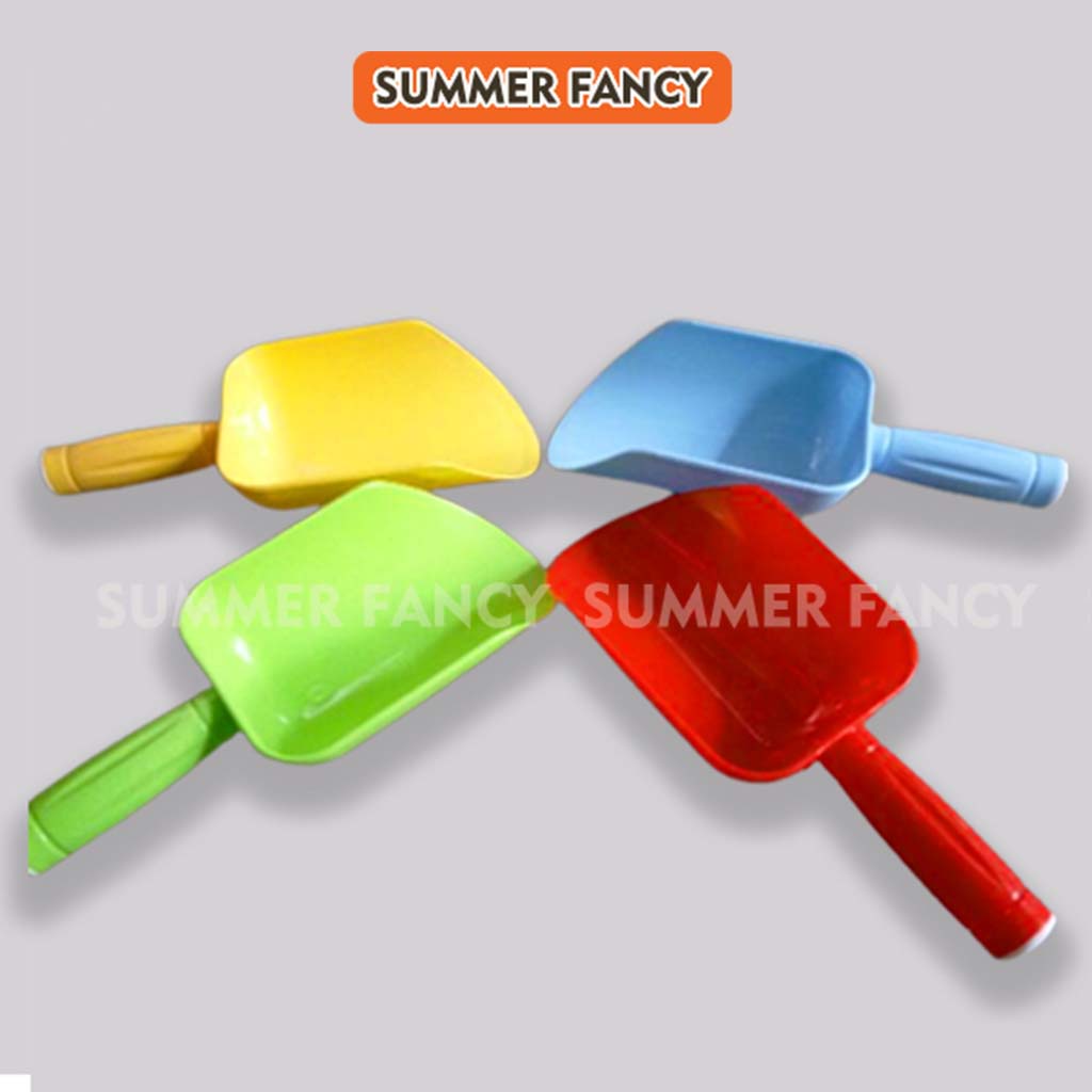 Xẻng nhựa xúc bột, gạo, mui múc thức ăn cho thú cưngNHIỀU MÀU, muông nhựa múc plastic scoop CH