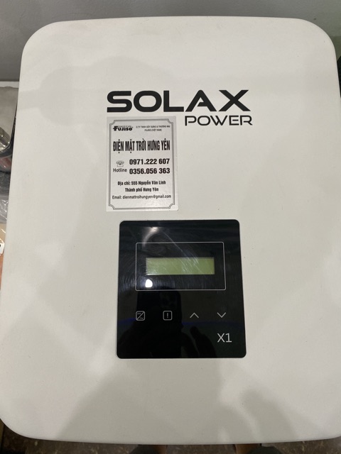 Bộ hoà lưới inverter SOLAX 5kw  ,hàng chính hãng bảo hành 5năm của nhà sản xuất!