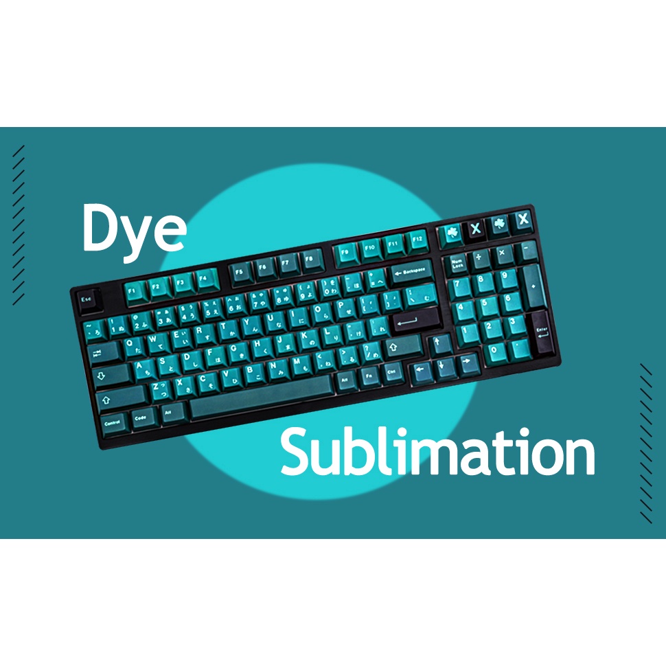 Ác thần PBT Keycap, 130 phím keycaps Cherry Profile DYE-SUB Cá nhân hóa GMK Striker Keycaps cho Bàn phím cơ / Bàn phím cơ chơi game