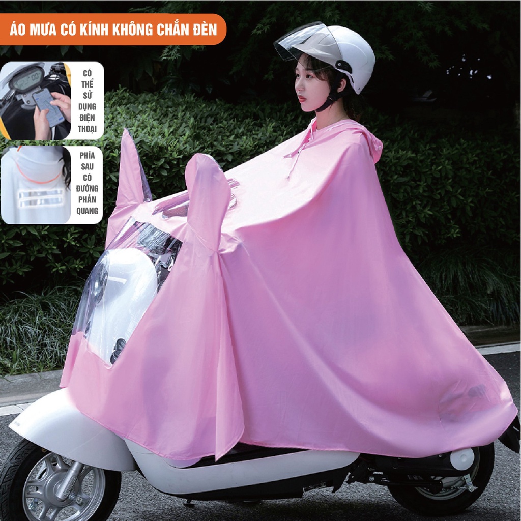 Áo mưa đi xe chất liệu cao cấp, thiết kế thời trang cao cấp