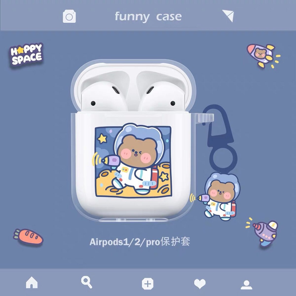 [Tặng kèm móc khoá] Case airpods 3 2 PRO IN13 in hình dễ thương 1513 CAIN13