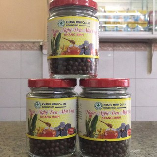 viên nghệ đen mật ong khang minh hủ 250g