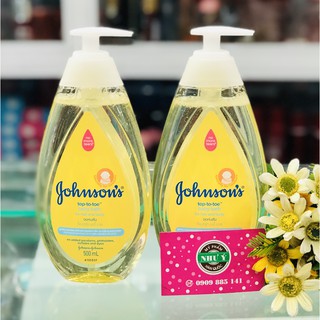 [MẪU MỚI 2020] Sữa Tắm Gội Toàn Thân Johnson's Baby Top-To-Toe 500ml