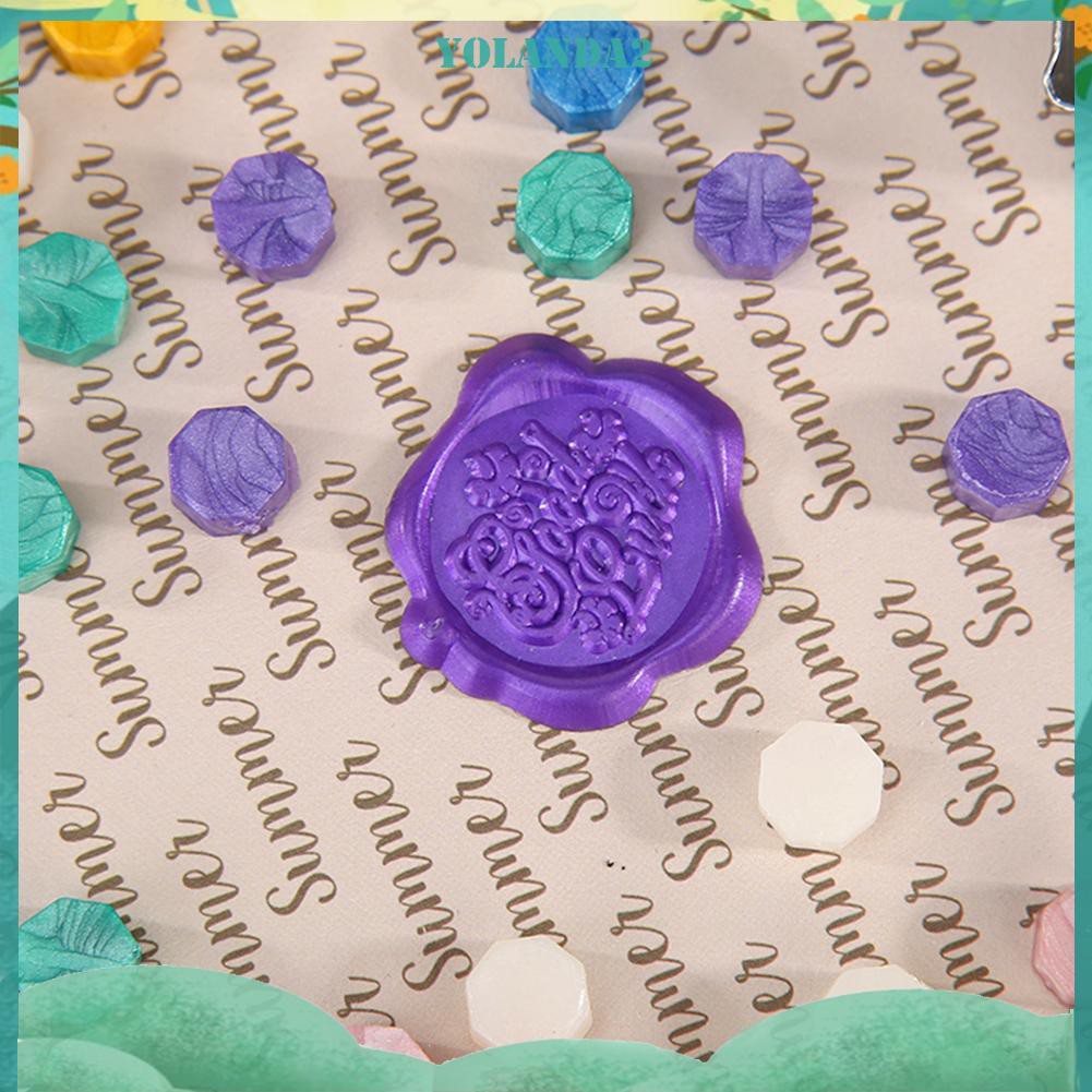 100 Viên Sáp Đóng Dấu Hình Viên Thuốc Phong Cách Retro