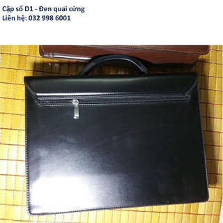 [CẶP SÔ] Cặp đựng tài liệu khóa số D1 đen