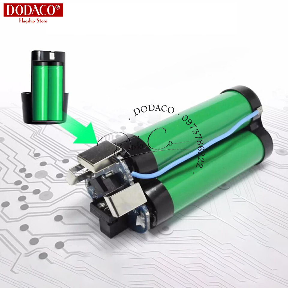 Pin máy khoan cầm tay 12 V Li-Ion 1500mAh pin máy khoan pin 12v giá sỉ TH