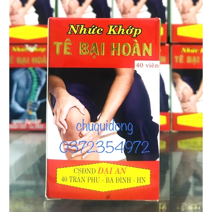 Tê bại hoàn nhức xương khớp