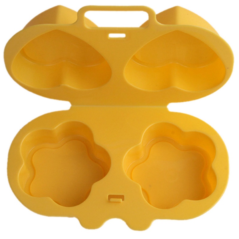 Khuôn Hấp Trứng Hình Hoa Trái Tim Cho Lò Vi Sóng