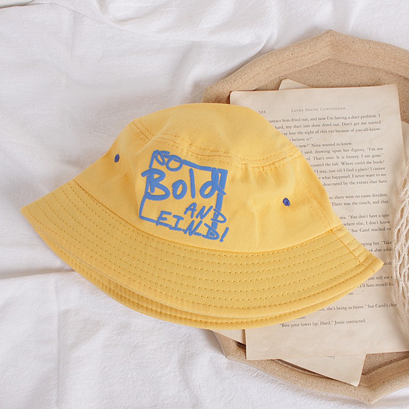 Mũ bucket màu sắc ngọt ngào cho bé