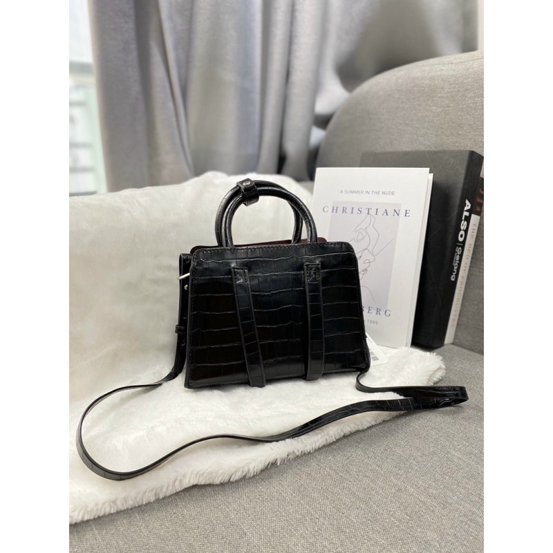 TÚI CÔNG SỞ DA VÂN BÓNG