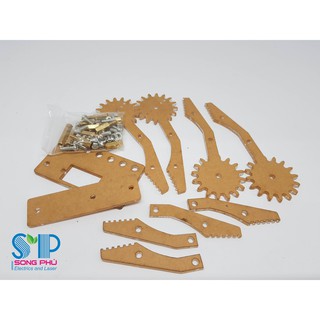 Tay kẹp robot bằng nhựa Acrylic (Mica)