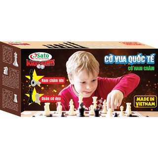 [ĐỒ CHƠI AN TOÀN VIỆT 100%] Cờ Vua Quốc Tế - Đồ chơi phát triển cho bé