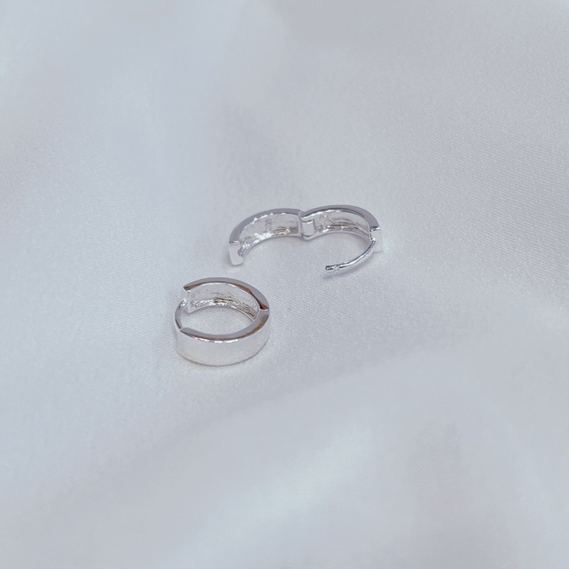 KHUYÊN TAI TRÒN TRƠN CHUẨN BẠC S950 BASIC