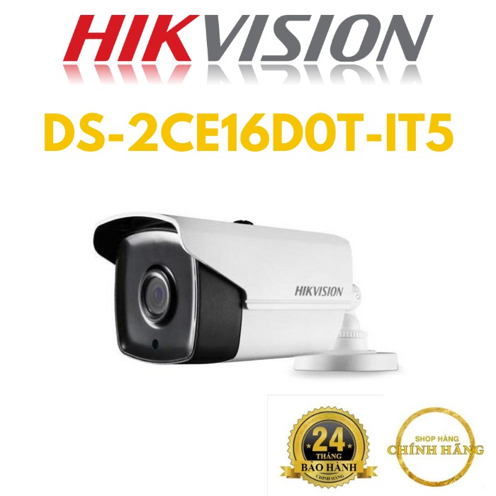 Camera HD-TVI hồng ngoại 2.0 Megapixel HIKVISION DS-2CE16D0T-IT5