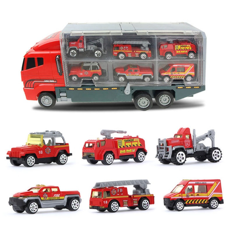 1 bộ mô hình xe cảnh sát đồ chơi mini bằng hợp kim có chức năng làm quà tặng cho bé