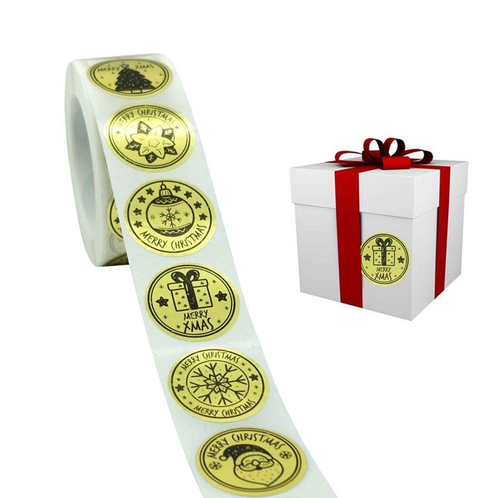 AUGUSTINA Nhãn Dán Trang Trí Giáng Sinh Hình Số 8