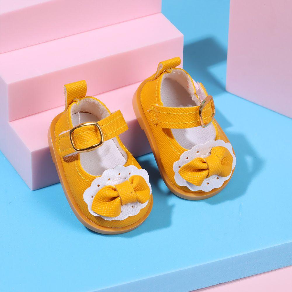 Giày Boot Da Xinh Xắn Dành Cho Búp Bê 5.5cm