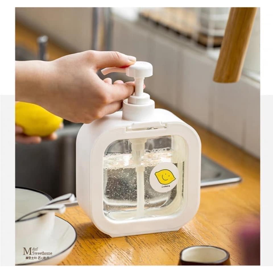 Bình chiết nước rửa tay, sữa tắm, dầu gội dung tích 500ml