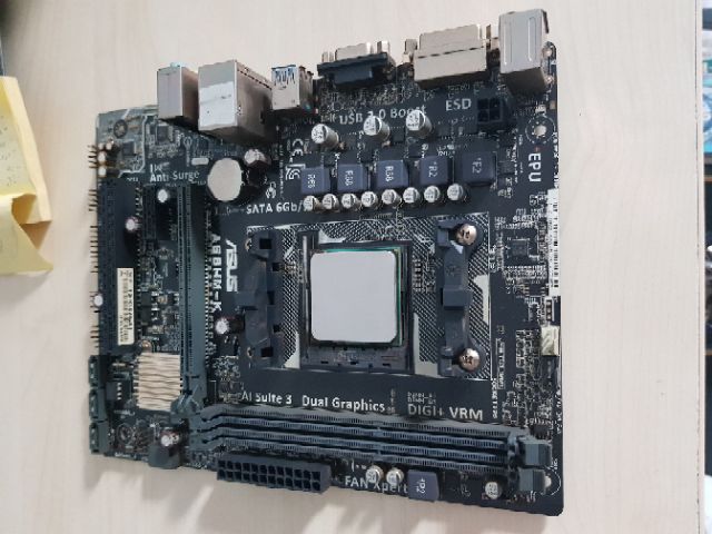 COMBO MAINBOARD ASUS A68HM-K FM2+ VÀ CPU A8 5600K