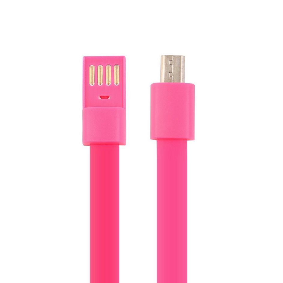 Cáp sạc Micro USB 2.0 bọc silicone làm vòng tay độc đáo Cáp sạc cổng Micro USB dạng vòng tay wristband cable