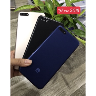 Bộ vỏ sườn Huawei Y7 Pro - kèm kính camera nút bấm