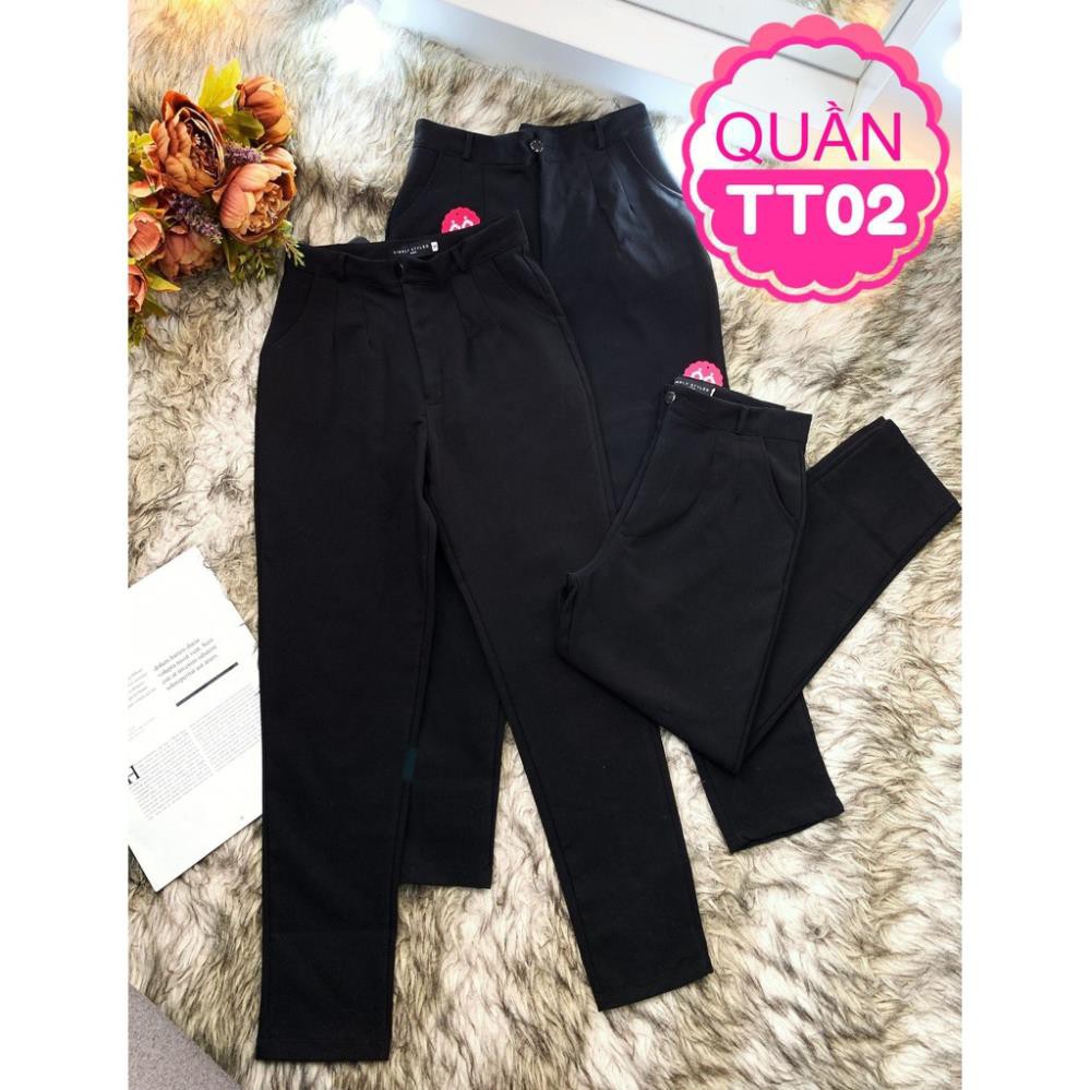 QUẦN TÂY NÚT CỰC XINH TT02 ⚡100% ẢNH THẬT⚡ QUẦN TÂY ỐNG ĐỨNG | BigBuy360 - bigbuy360.vn