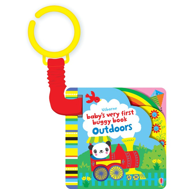 Sách Usborne tiếng Anh cho bé 0-2 tuổi kèm dây treo - BVF Buggy Book Outdoors