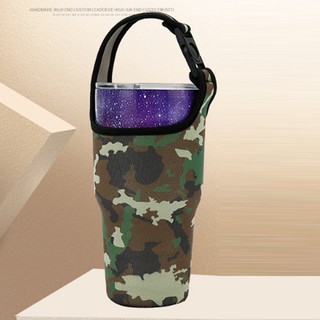 Phụ kiện ly yeti 900ml túi xách và dây đeo màu camo