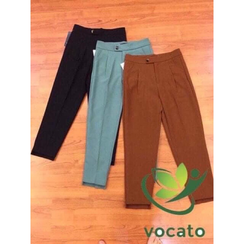 [Mã FAMAYWA giảm 10K đơn 50K] Quần bagyy thụng khuy bấm gấu lệch | BigBuy360 - bigbuy360.vn