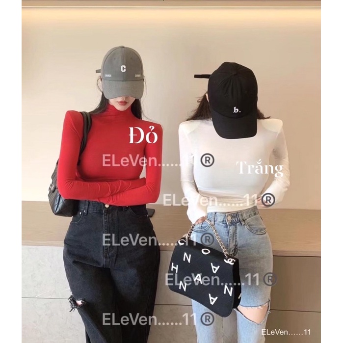 ( Ảnh thật ) A1034 Áo body cổ lọ len tăm | BigBuy360 - bigbuy360.vn